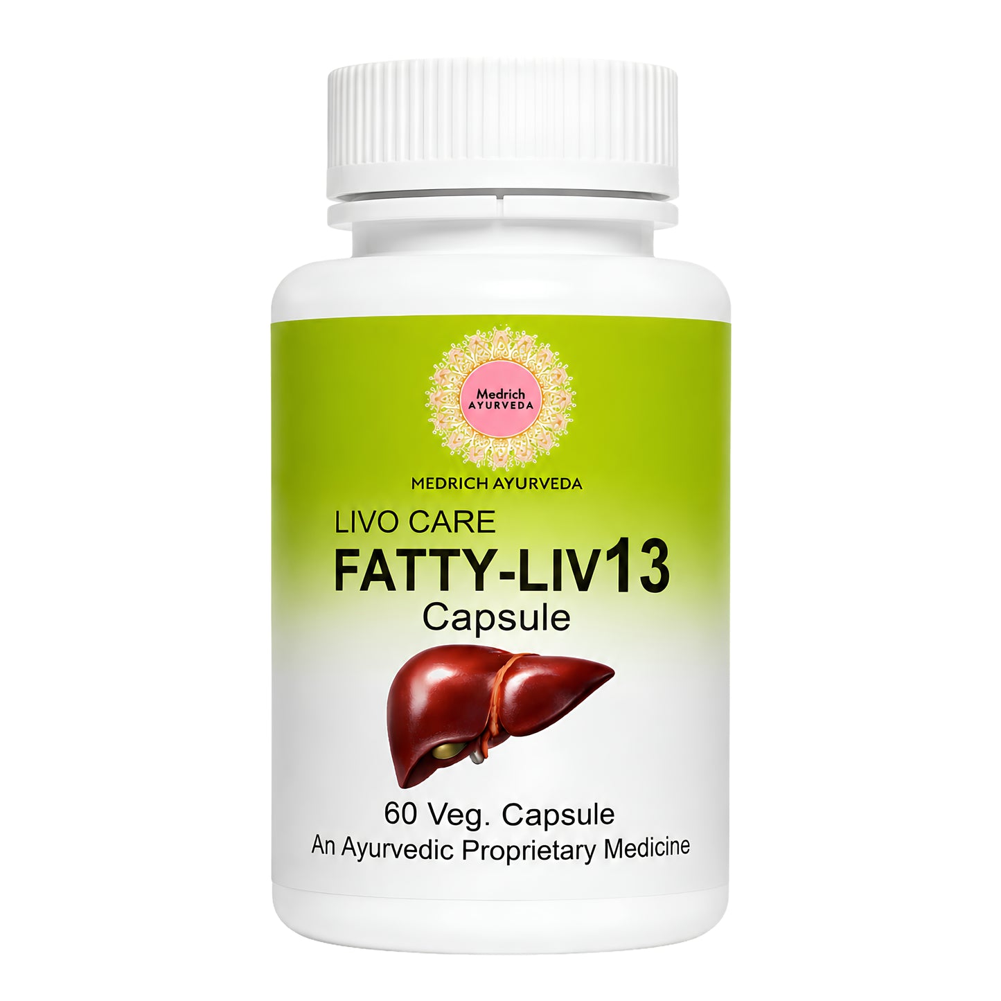 Medrich Ayurveda Fatty-LIV13 Capsule 60 Veg Capsules