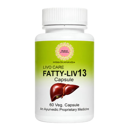 Medrich Ayurveda Fatty-LIV13 Capsule 60 Veg Capsules