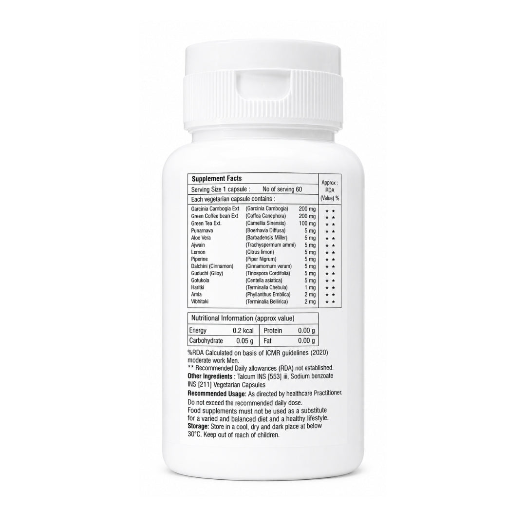 Medrich Ayurveda RichLoss Sliming Capsules | Weight Management Supplement | 60 Capsules
